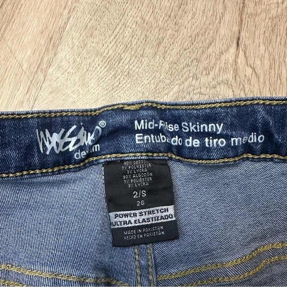 Massimo Midrise Skinny Power Stretch Jeans size 2 - Picture 3 of 4